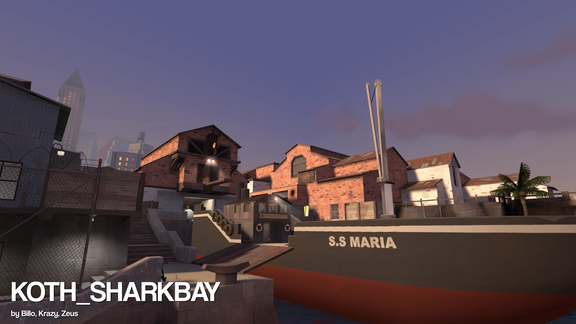 Sharkbay. A King of the Hill Map. Made by: Billo, Krazy, and Zeus